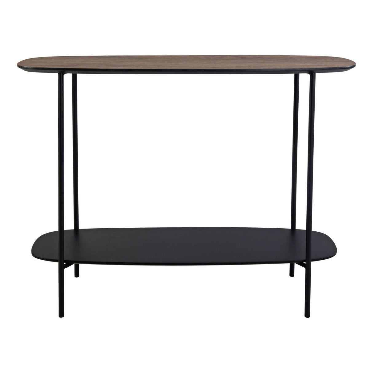 Etoile Console Table Mocha Effect and Matt Black