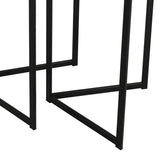 Mibello Nested Side Tables Light Oak Effect