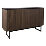 Myron Cabinet Mocha Effect and Matt Black