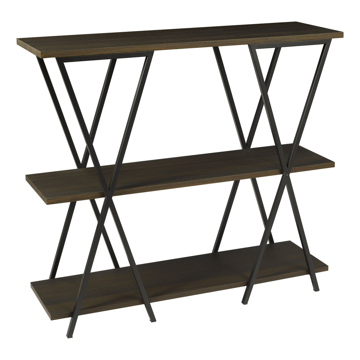 Odart Shelves Mocha Effect and Matt Black