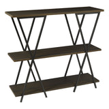 Odart Shelves Mocha Effect and Matt Black