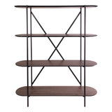 Poe Shelves Mocha Effect and Matt Black