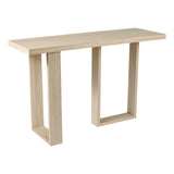 Prue Console Table Travertine Effect