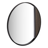 Rasmus Mirror Mocha Effect and Matt Black 80cm