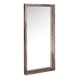 Rocco Mirror Distressed Concrete Effect 90 X 50cm