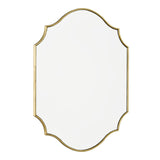 Ruggiero Rectangle Mirror With Gold Detail 70 x 50cm