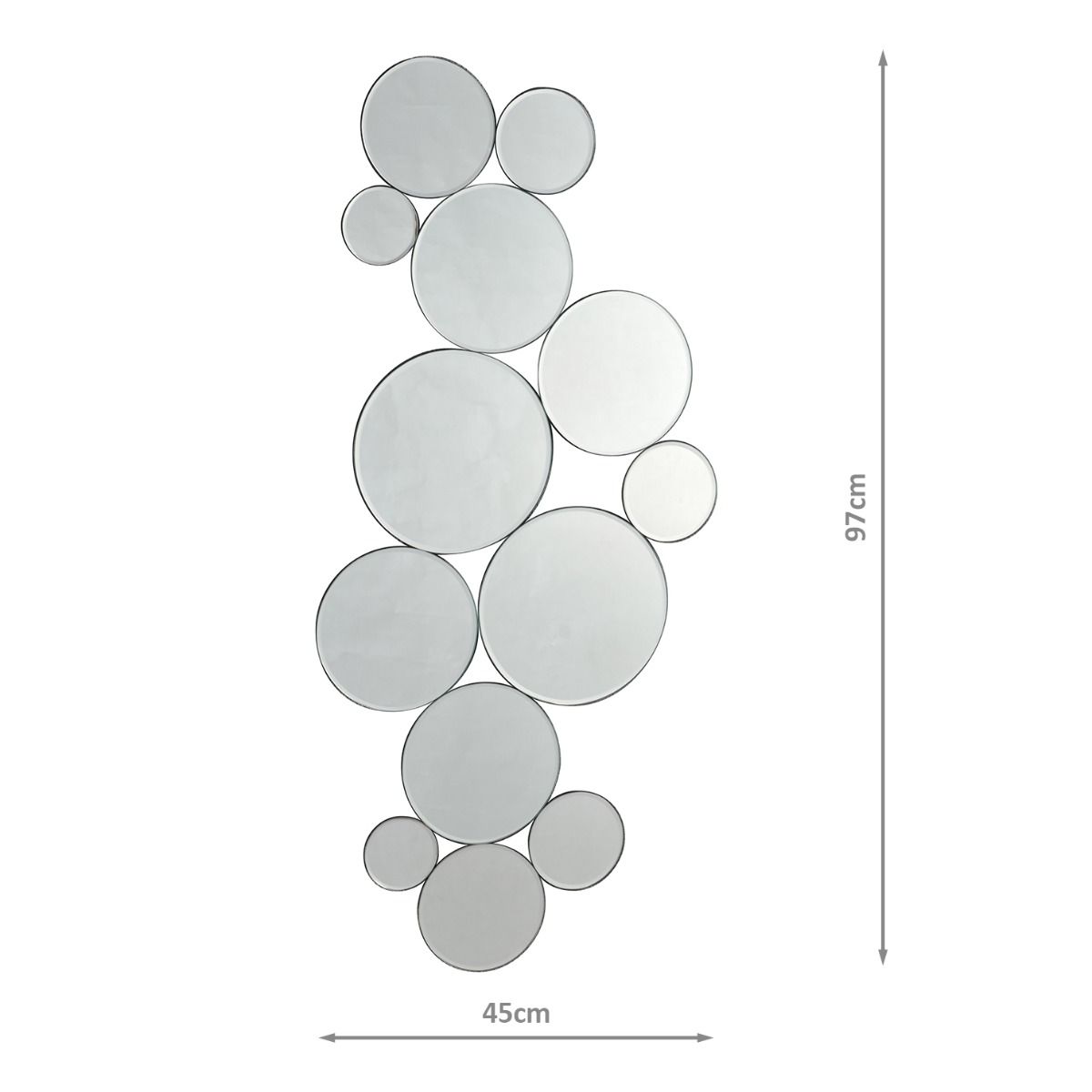 Digby Rectangle Mirror 97 x 45cm