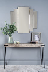 Odeon Rectangle Stepped Mirror 88 x 88cm