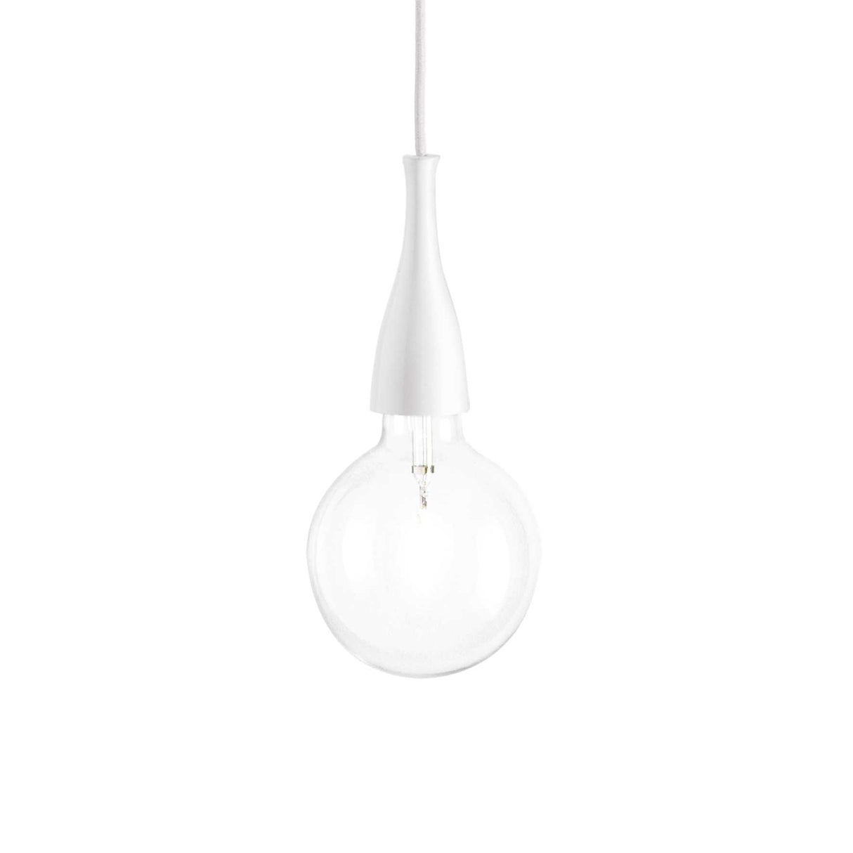 Contemporary White Pendant Light - Minimalist Design