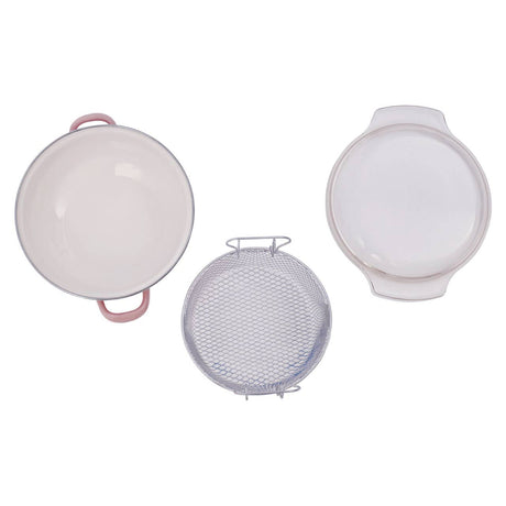 Telo Pink Deep Fryer