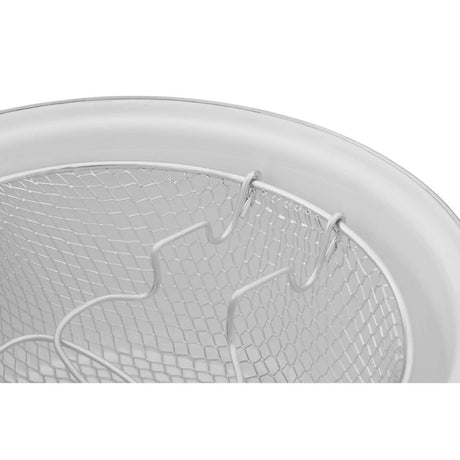 Telo Grey Enamel Deep Fryer