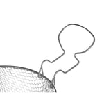 Telo Silver Fryer Basket With Curved Handle