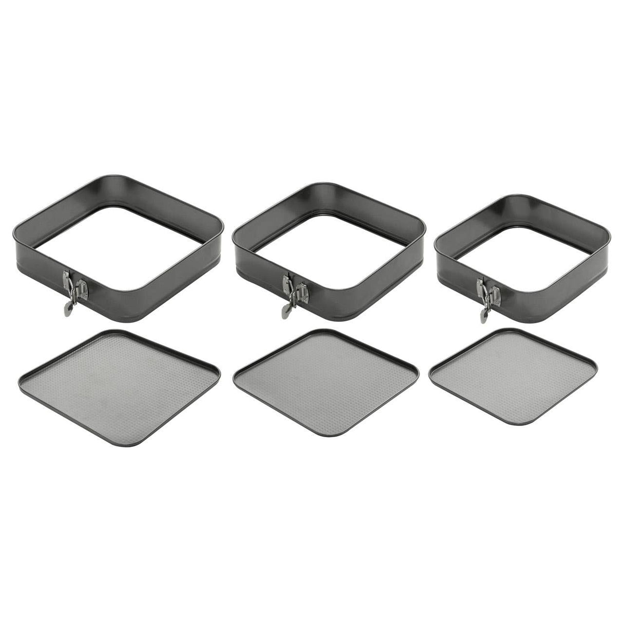 Set Of Three Spring Form Cake Tin