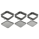 Set Of Three Spring Form Cake Tin