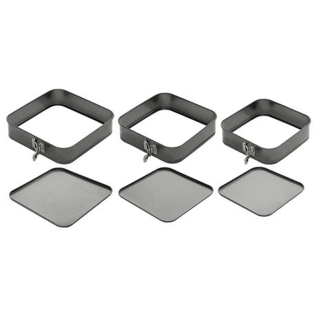 Set Of Three Spring Form Cake Tin
