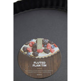 Large Fluted Flan Tin