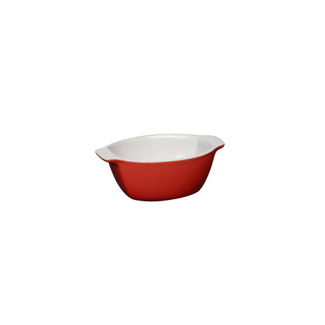 Ovenlove Red Oval 190ml Baking Dish
