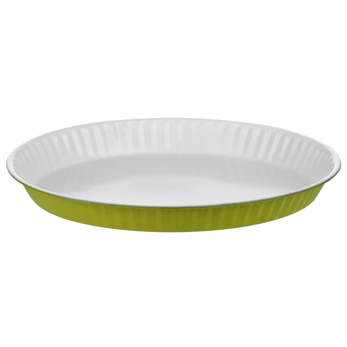 Ecocook Lime Green Flan Dish