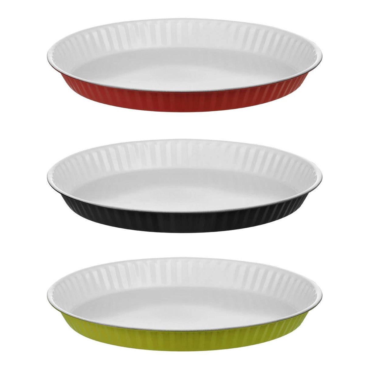 Ecocook Lime Green Flan Dish