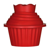 3Pc Red Giant Cupcake Set