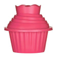3Pc Hot Pink Giant Cupcake Set