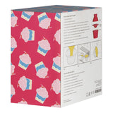 3Pc Hot Pink Giant Cupcake Set