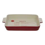 From Scratch Red Stoneware 3300ml Oven Dish