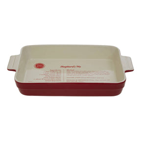 From Scratch Red Stoneware 3300ml Oven Dish