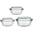 Set Of Three Casserole Dishes