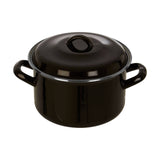 Porter Small Black Casserole Dish