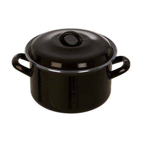 Porter Small Black Casserole Dish