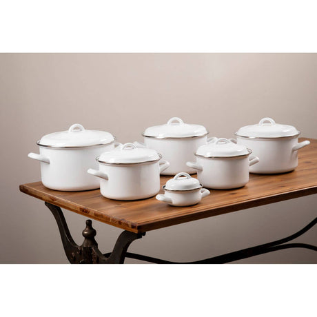 Porter Medium White Casserole Dish