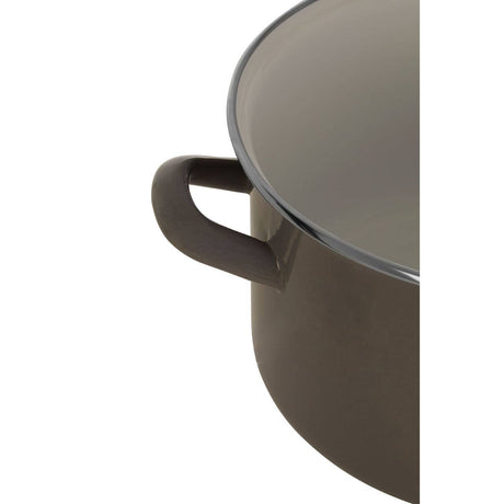 Porter Large Grey Casserole Dish With Lid