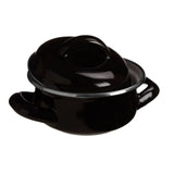 Porter Black Enamel Mini Casserole Dish