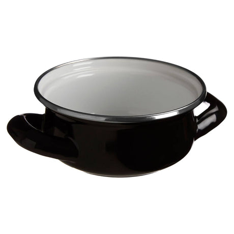 Porter Black Enamel Mini Casserole Dish