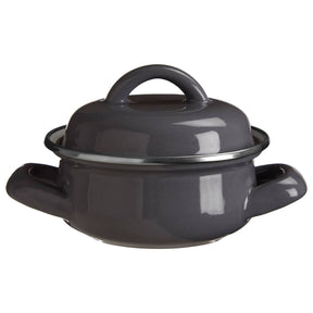 Porter Grey Enamel Mini Casserole Dish