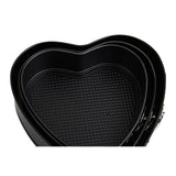 From Scratch Set Of Three Heart Shaped Springform Cake Tins