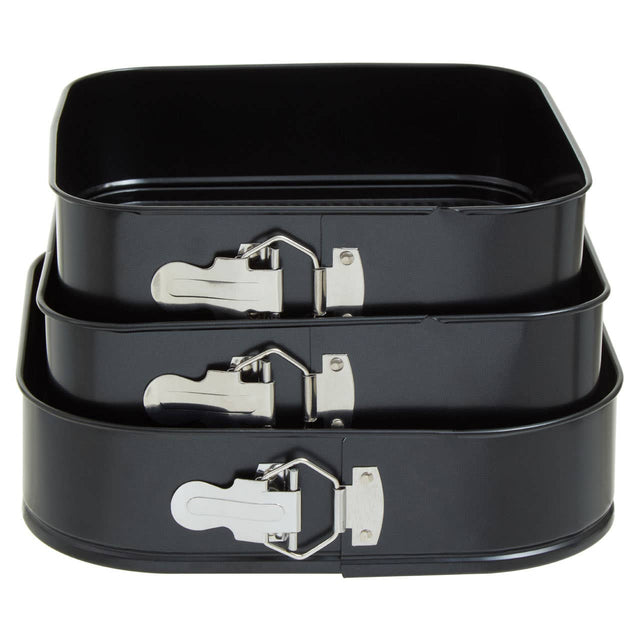 From Scratch Set Of Three Non Stick Square Cake Tins