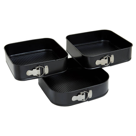 From Scratch Set Of Three Non Stick Square Cake Tins