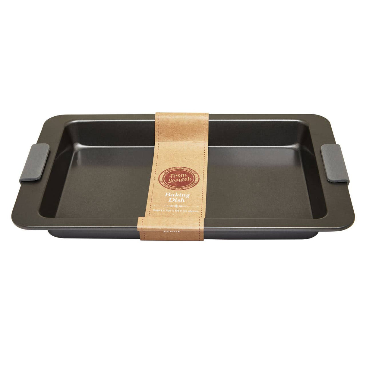 From Scratch Large Grey Baking Dish