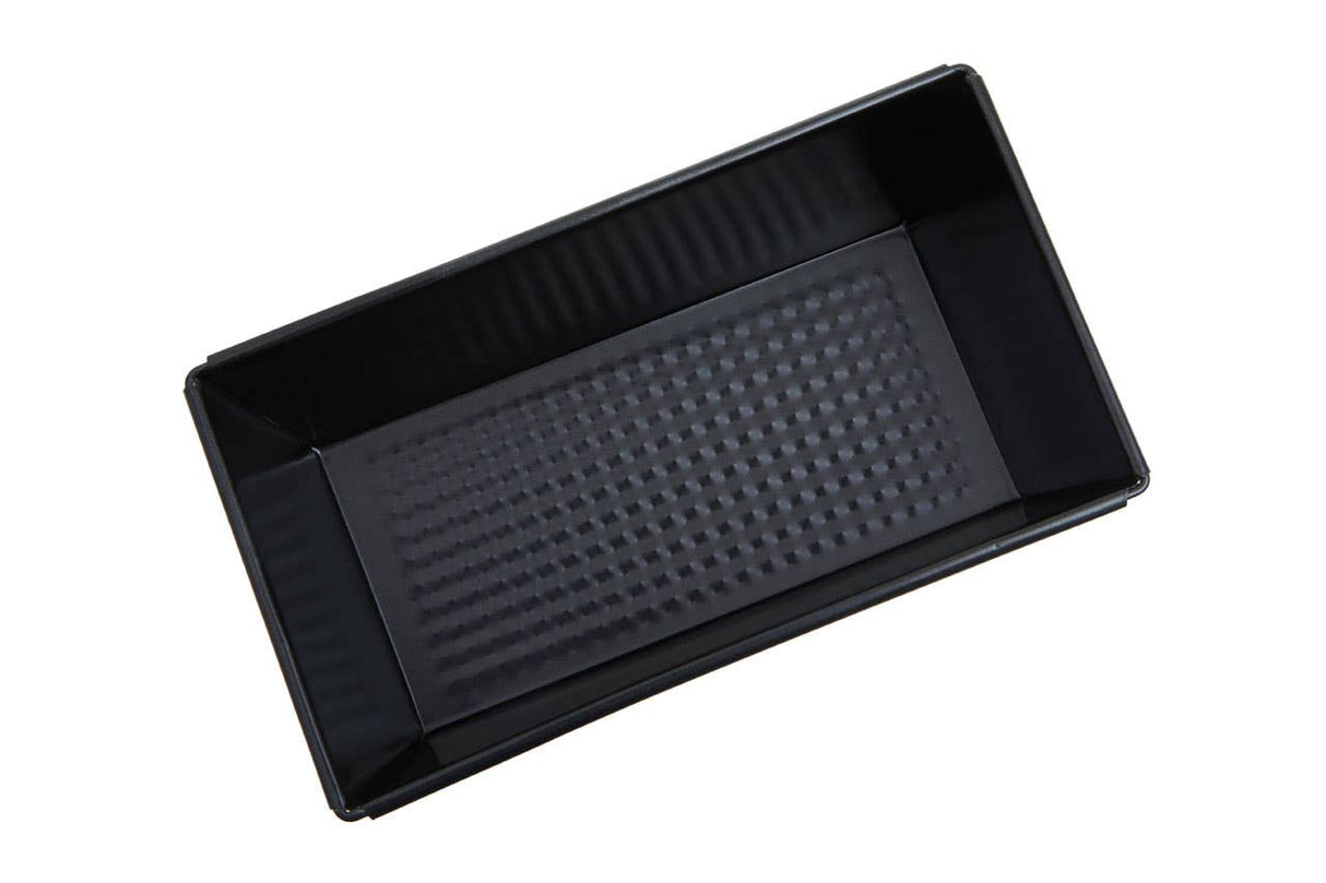 From Scratch Marble Effect Black Loaf Tin