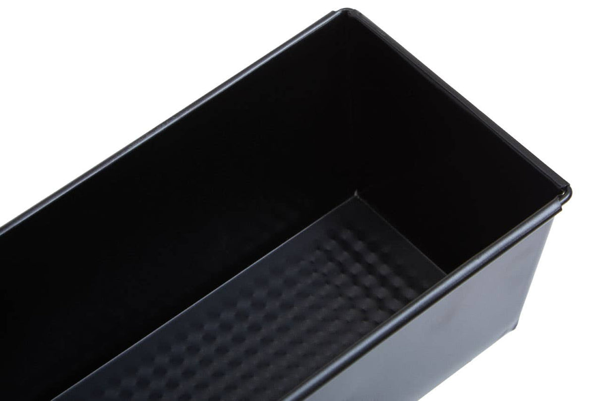 From Scratch Marble Effect Black Loaf Tin