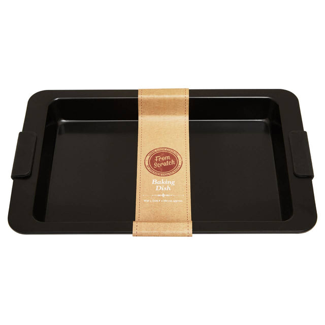 From Scratch Large Black Baking Dish