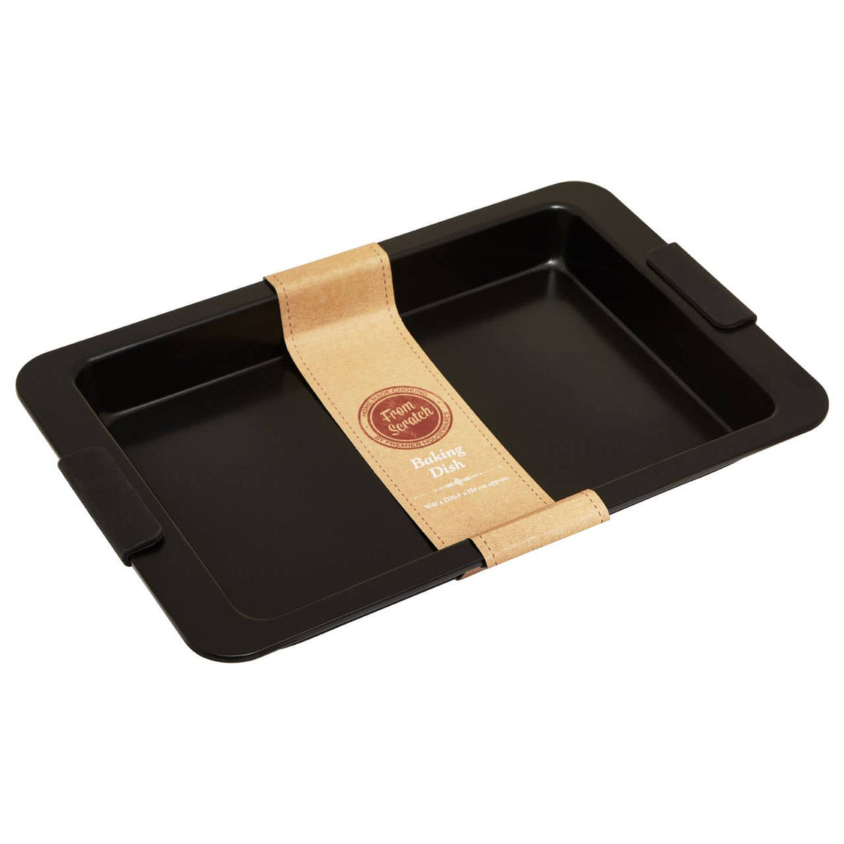 From Scratch Large Black Baking Dish