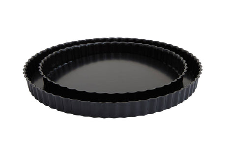 From Scratch Set Of Two Fluted Flan Dishes