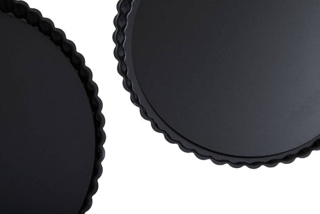 From Scratch Set Of Two Fluted Flan Dishes