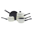 Viggo 5Pc Cream Belly Pan Set