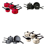 Viggo 5Pc Cream Belly Pan Set