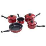 Viggo 5Pc Red Belly Pan Set