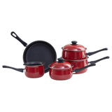 Viggo 5Pc Red Belly Pan Set
